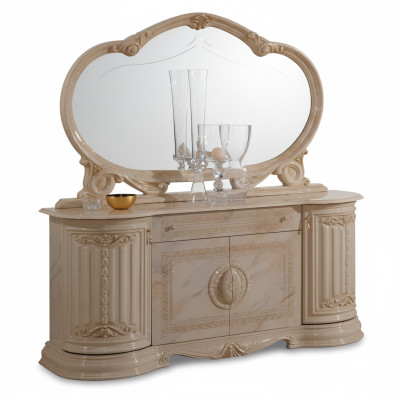 Kommoden Sideboards Wohnzimmer Anrichte Spiegel Italienische Möbel 2tlg. Set Neu