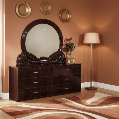 Design Kommode Schrank Luxus Kommoden Schrank Regal Konsole Möbel Made in Italy