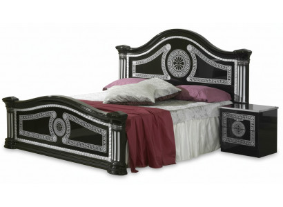 Bett Polster Klassische Doppelbett 180x200cm Holz Hotel Betten Schlafzimmer Neu