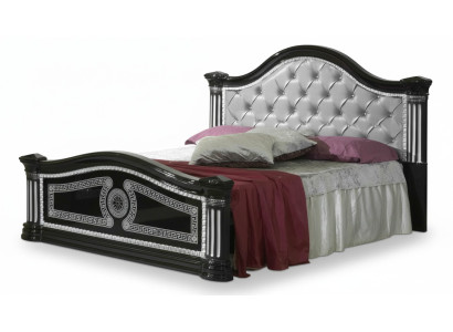 Luxus Chesterfield Betten Königliches Holz Bett Palast Hotel Doppelbett 180x200