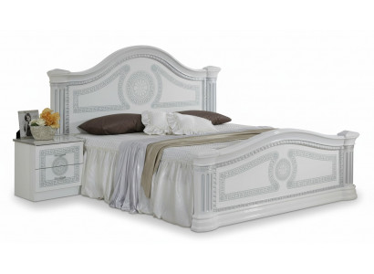 Designer Bett Schlafzimmer Klassische Betten Holz Hotel Luxus Polster Sitz Neu