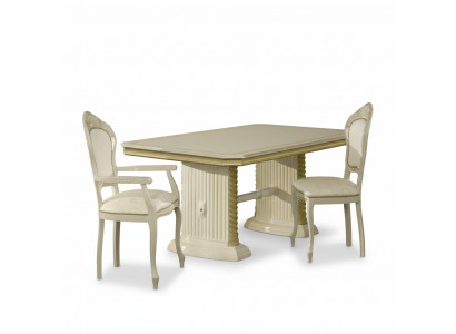 Stil Esstisch Tisch Echtes Holz Klassische Designer Tische Italienische Möbel