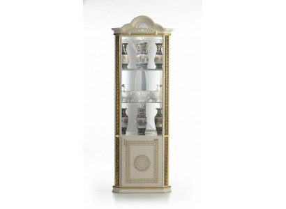 Kommode Regal Holz Vitrine Schrank Anrichte Schränke Klassische Eckvitrinen Neu