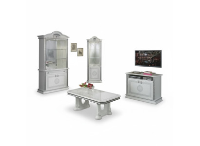 Esszimmer Komplett Garnitur Tisch Anrichte Anrichte Couchtisch Vitrine Set Neu