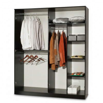 Kleider Schrank Designer Hochglanz Kleiderschränke Möbel Wohnen Holz Hochglanz