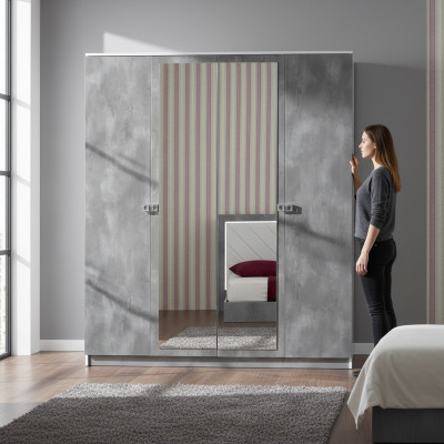 Schlafzimmer Kleiderschrank Holz Schrank Modern Stil Schränke Luxus Klassisch