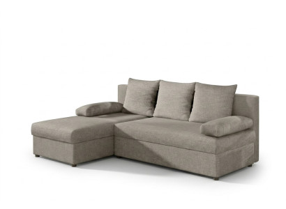 Design LForm Sofa Couch Polster Schlafsofa Textil Bettfunktion Couchen Gruppe