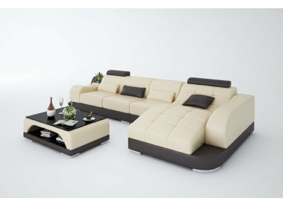Ecksofa L Form Stoff Couch Wohnlandschaft Garnitur Design Modern Sofa
