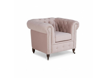 Edler Design Chesterfield Polster Sessel Fernseh Sitz Club Lounge Textil