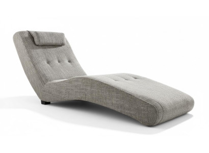Chaiselongue Relaxliege Loungesofa Chesterfield Couch Sofa Liege Textil