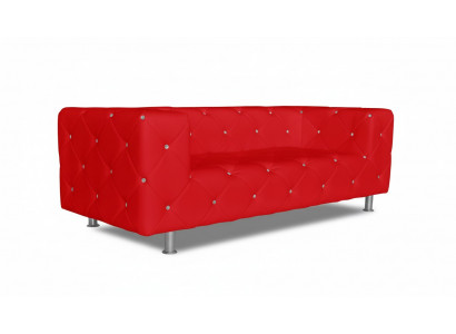 Dreisitzer Design Sofa Couch Polster Sofa Textilsofa Modern Relax Club 3 Sitzer
