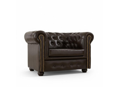 Chesterfield Sessel Fernseh Couch 1 Sitzer Sofa Leder Stoff Couchen Polster