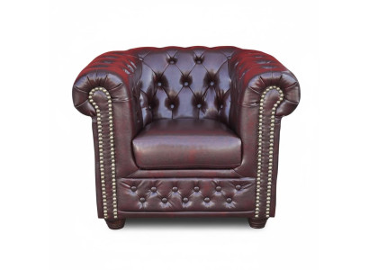 Chesterfield Sessel Fernseh Couch 1 Sitzer Sofa Stoff Textil Couchen Polster