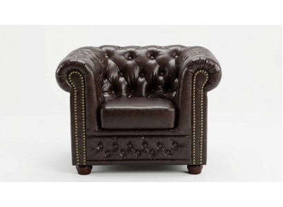 Chesterfield Sessel Fernseh Couch 1 Sitzer Sofa Textil Leder Couchen Polster