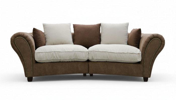  Sofa 4 Sitzer Stoffsofas Luxus Couch Couchen big Polster Lümmel 265cm
