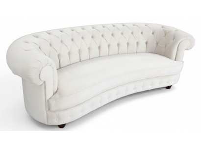 Chesterfield 3 Sitzer Designer Polster Couch Sofa Sofas Couchen Textil Stoff Neu