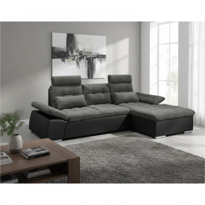 Ecksofa L-Form Sofa Wohnlandschaft Garnitur Bettfunktion Polster Design