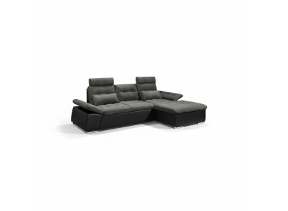 Ecksofa L-Form Sofa Wohnlandschaft Garnitur Bettfunktion Polster Design