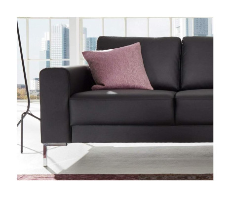 Kunstleder L-Form Couch Wohnlandschaft Ecksofa Garnitur Design Modern Sofa