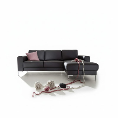 Kunstleder L-Form Couch Wohnlandschaft Ecksofa Garnitur Design Modern Sofa
