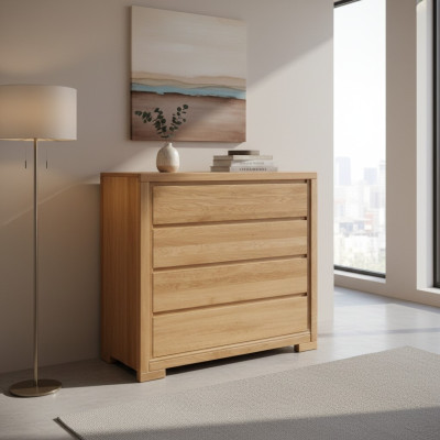 Holz Design Kommoden Kommode Schrank Hochschrank Anrichte Schubladen Schränke