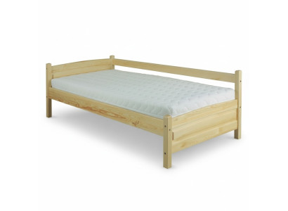 Massivholzbett Kiefer Holz Bettgestell 90x200 Vollholz Gästebett Handarbeit Neu