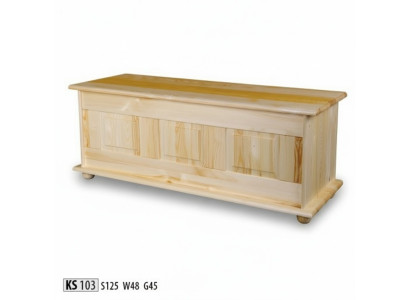 Vollholz Aufbewahrungsbox Holzkiste Deckel Kiefer Handarbeit Kiste Boxen 125x45
