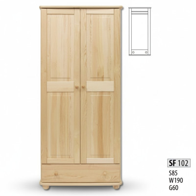 Kleiderschrank Schlafzimmer Holz Schrank Echte Handarbeit Vollholz Schrank