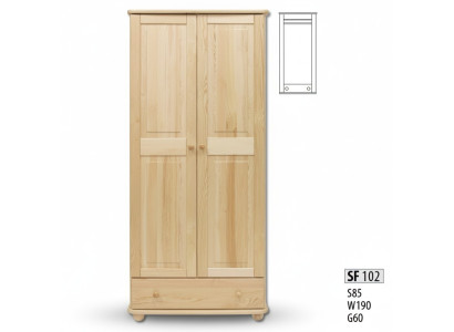 Kleiderschrank Schlafzimmer Holz Schrank Echte Handarbeit Vollholz Schrank