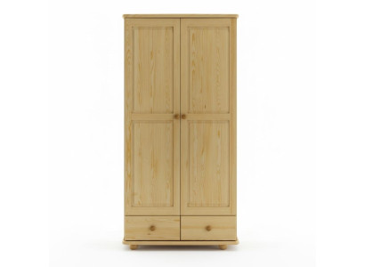 Holz Kleiderschrank Schrank Garderobe Schlafzimmer Vollholz Möbel Holz Schränke