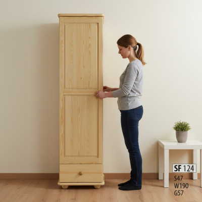 Kleiderschrank Schlafzimmer Holz Schränke Kiefer Schrank Massiv Möbel