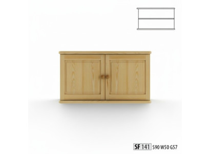 Schrank Aufsatz Kleiderschrank handgefertigter Holzverlängerung Holz Echtholz