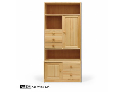 Massivholz Wandschrank Regale Küchenschrank Schrank Vollholz Möbel Holz Regal