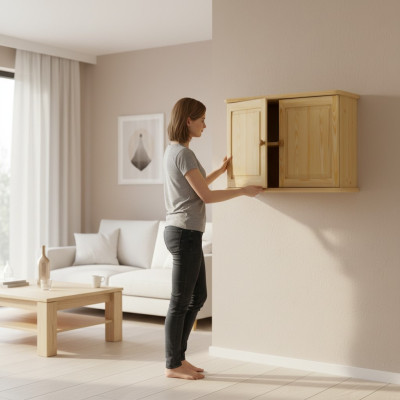 Massive Wandschrank Möbel Kommoden Echtholz Schränke Schrank