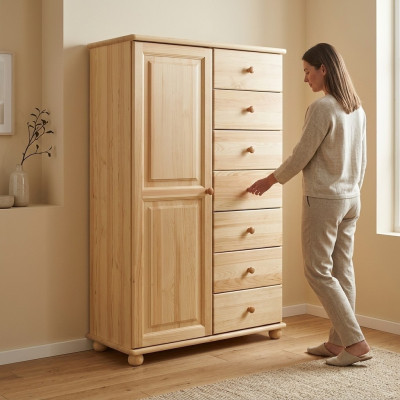 Massive Kommode Sideboard Möbel Schränke Neu Anrichte Kommoden Schrank Echtholz