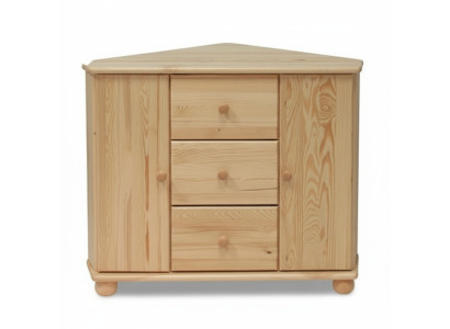 Kommode Eckkommode Ecke Eck Kommoden Kommodenschrank Echtholz Holz Handarbeit