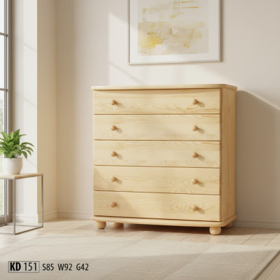 Anrichte Designer Kommode Vollholz Möbel Kommoden Massivholz Massive Schrank Neu