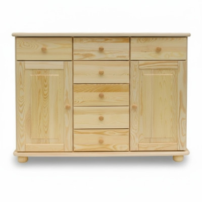 Anrichte Massive Kommode Möbel Lowboard Neu Sideboard Schrank Kommoden Echtholz