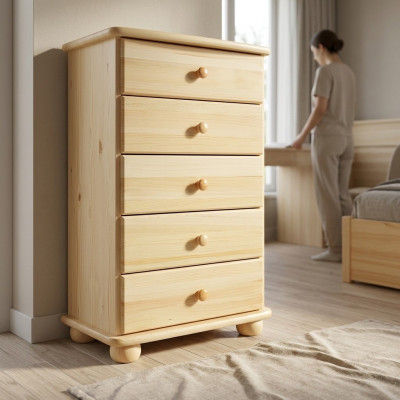 Highboard Kiefer massiv vollmassiv Massivholz Schrank Anrichte Kommode Schränke