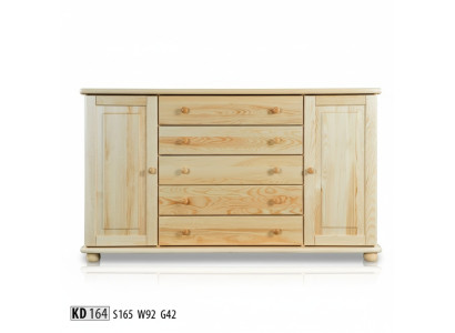 Massive Kommode Anrichte Schrank Möbel Kommoden Echtholz Schränke Neu Sideboard