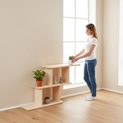 Handarbeit Ablage Wohnzimmer Wand Regal Bücher Ablagen Schrank Regale Vollholz