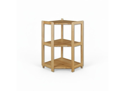 Eckregal Bücherregal Wohnzimmer Wand Regal Echtes Holz Regale Eckregale Büro 