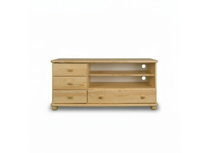rtv sideboard Holz Kommode Sideboards Wohnzimmer Kommoden 124cm massive Möbel