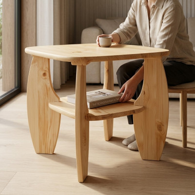 Couchtisch Holztisch Echtholz Beistelltisch Tisch Neu Couchtische Tischplatte