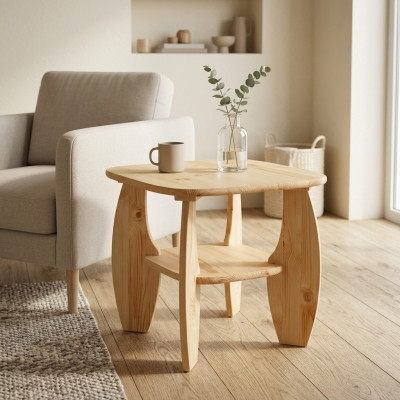 Couchtisch Holztisch Echtholz Beistelltisch Tisch Neu Couchtische Tischplatte