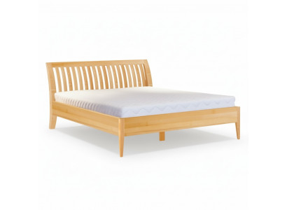 Bett Holz Massive Schlafzimmer Betten 100x200 cm Einzelbett Massivmöbel Möbel