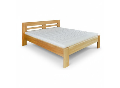 Bett Holzbett Echtes Holz Betten Hotel 180x200 Stil Massive Möbel Schlafzimmer