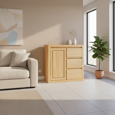 Massive Kommode Anrichte Möbel Kommoden Echtholz Sideboard Schränke Neu Schrank