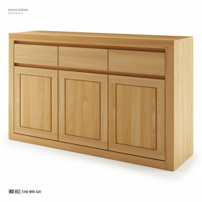 Moderne Kommode Sideboard Kleiderschrank Holz Kommode handgefertigt Massivholz