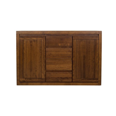Designer Kommode Seite Low Board Kleiderschrank Regal für Wohnzimmer Massivholz